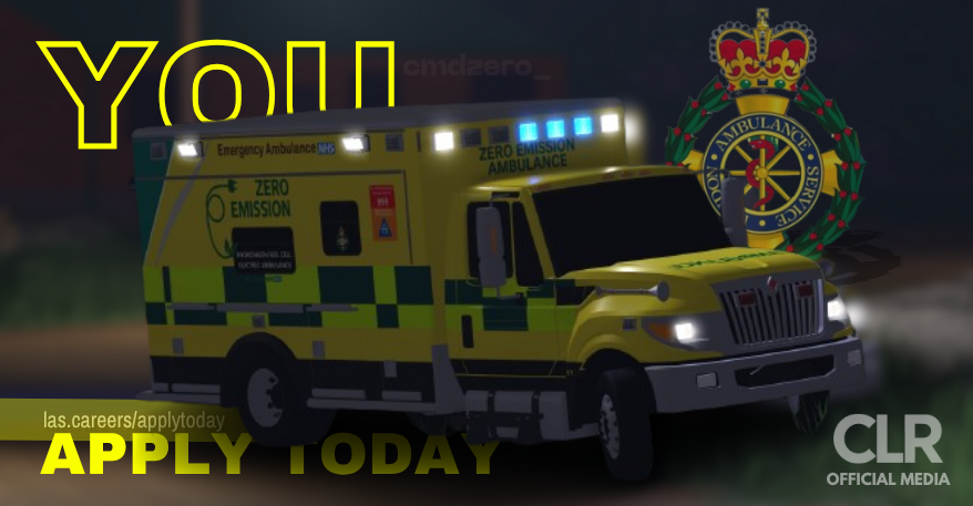 London Ambulance Service roleplay graphic