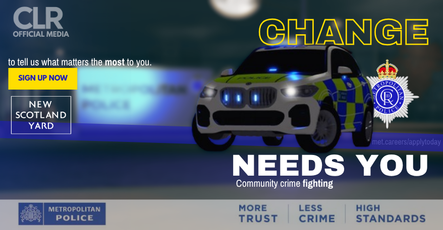 Metropolitan Police Service roleplay scene